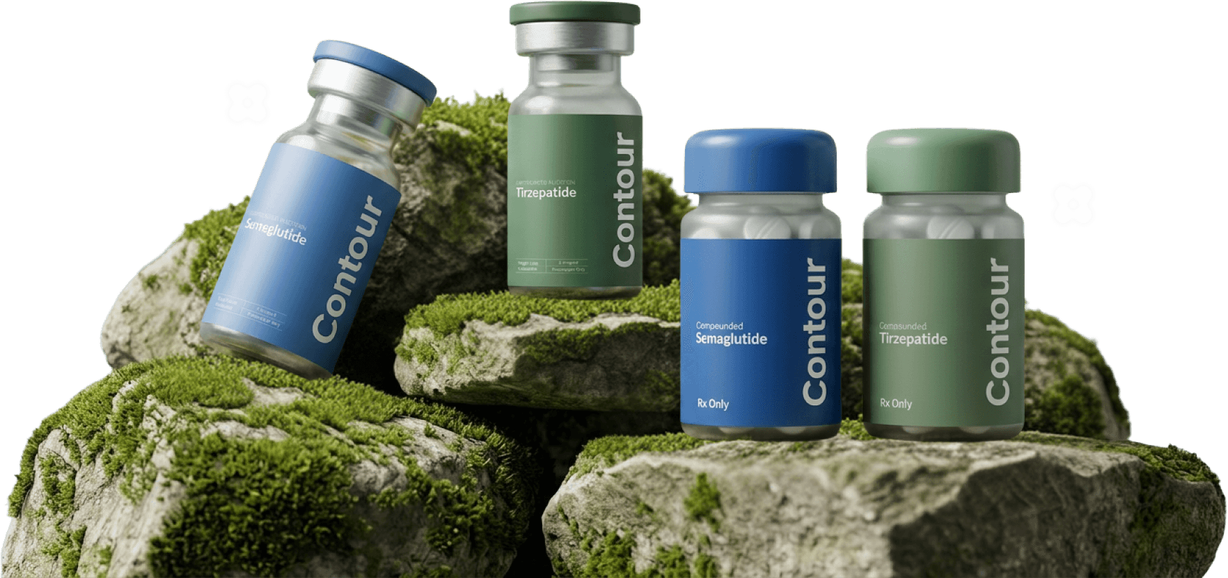 Contour medication products